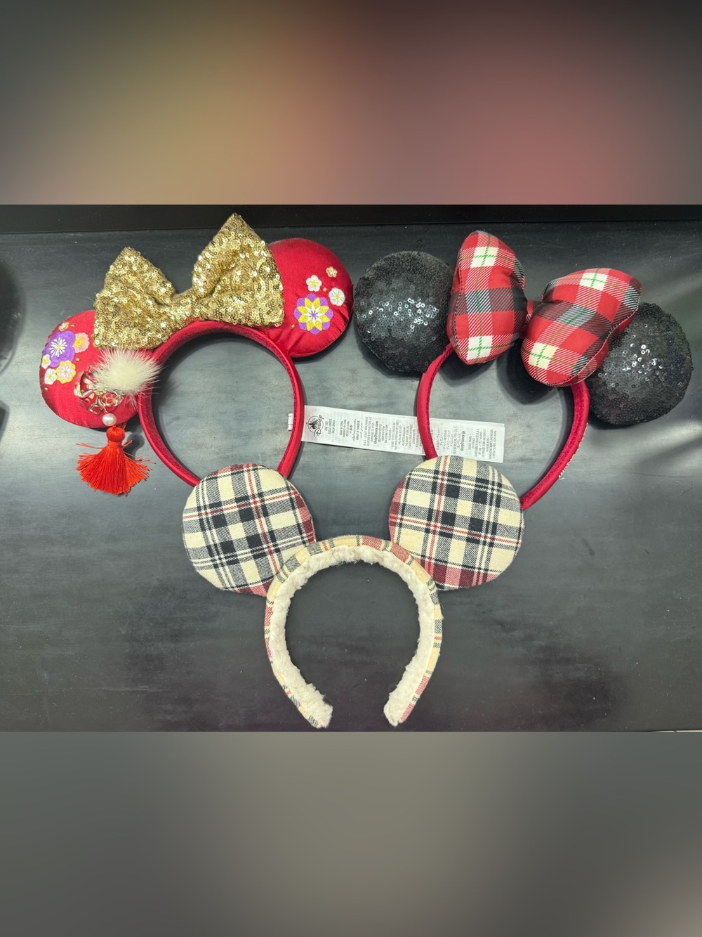 Disney 3 ears headbands Bundle